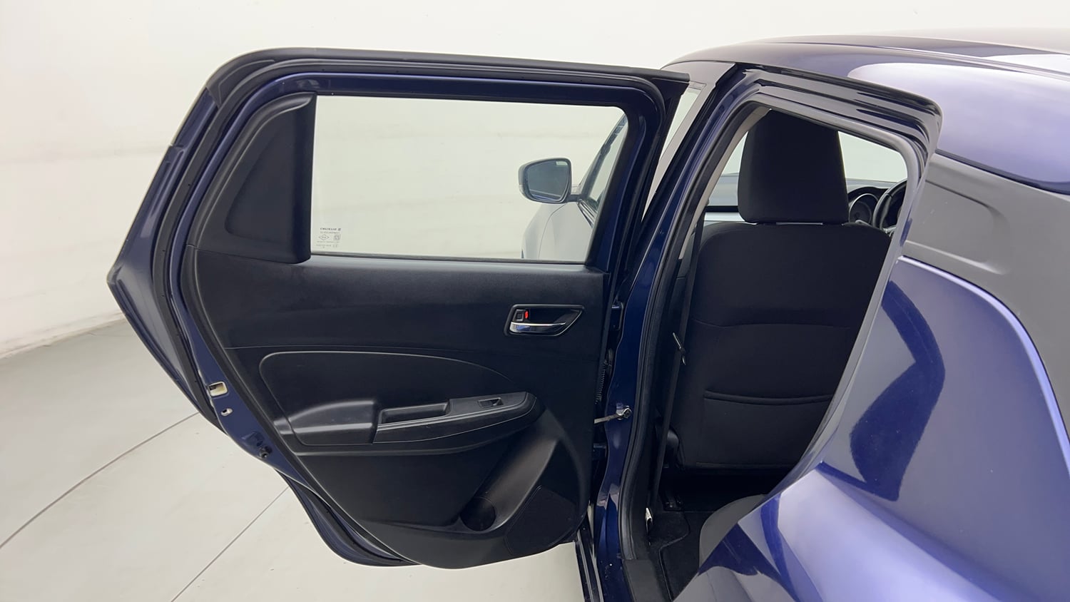 Used 2018 Maruti Suzuki Swift ZXi AMT Petrol Automatic interior LEFT REAR DOOR OPEN VIEW