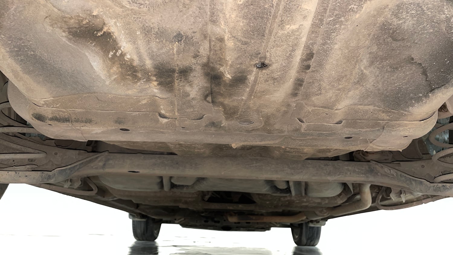 Used 2021 Honda City ZX CVT Petrol Petrol Automatic extra REAR UNDERBODY VIEW (TAKEN FROM REAR)