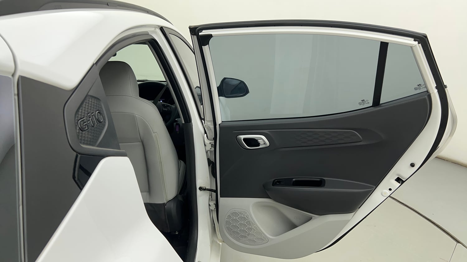 Used 2023 Hyundai Grand i10 Nios Sportz 1.2 Kappa VTVT CNG Cng Manual interior RIGHT REAR DOOR OPEN VIEW