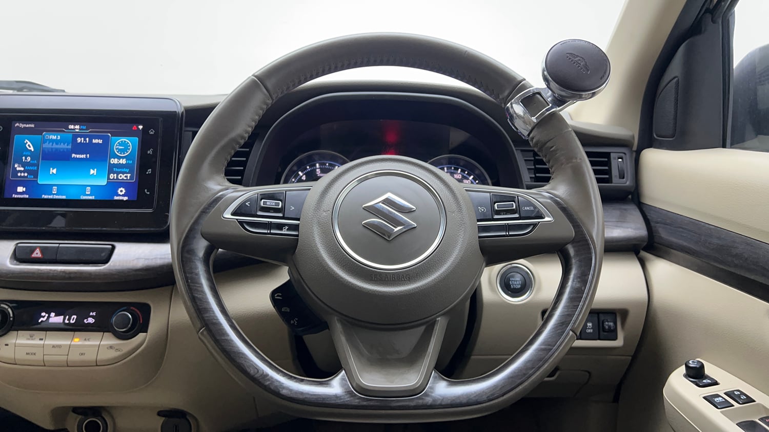 Used 2023 Maruti Suzuki Ertiga ZXi Plus Petrol Manual interior STEERING VIEW