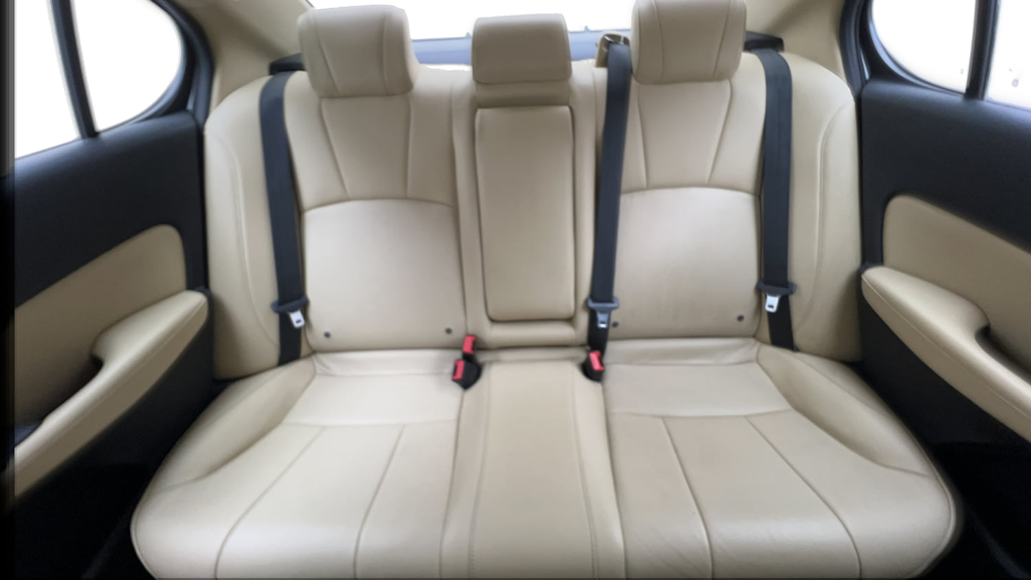 Used 2021 Honda City ZX Petrol Petrol Manual interior REAR SEAT CONDITION VIEW