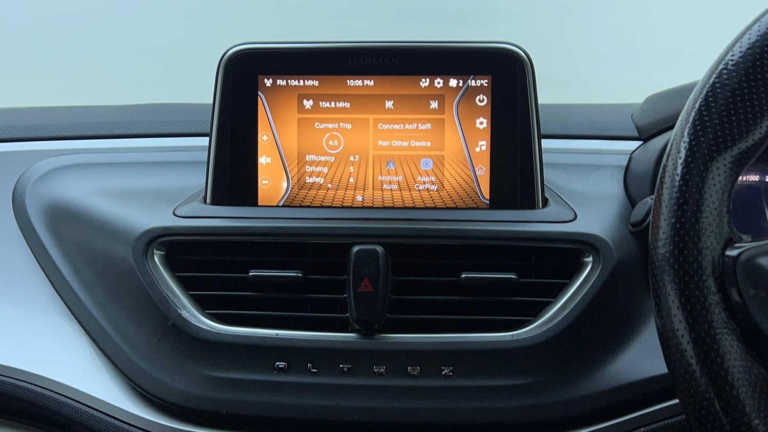 Used 2021 Tata Altroz XZ Petrol Petrol Manual top_features Integrated (in-dash) music system