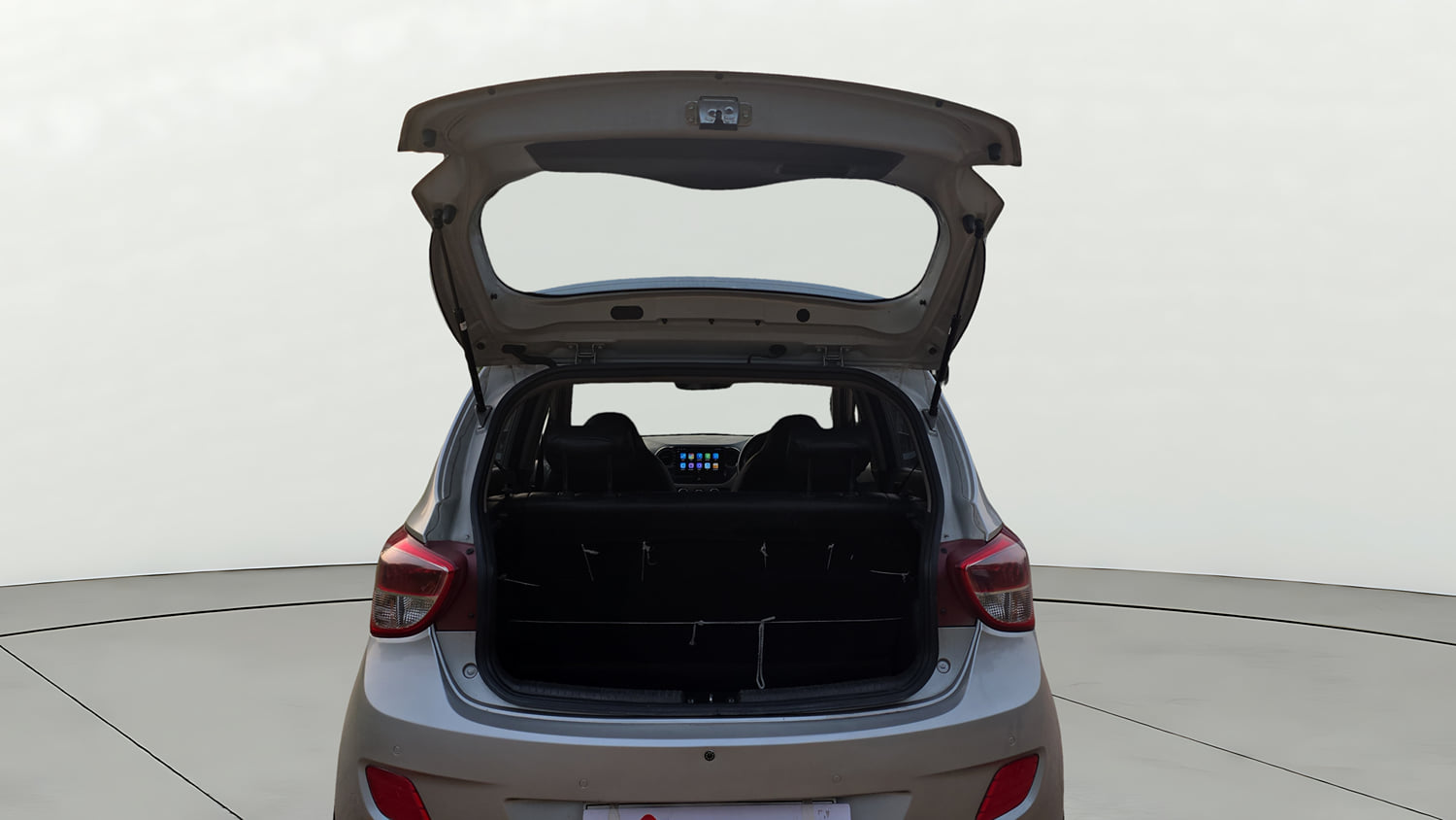 Used 2015 Hyundai Grand i10 Asta 1.2 Kappa VTVT Petrol Manual interior DICKY DOOR OPEN VIEW