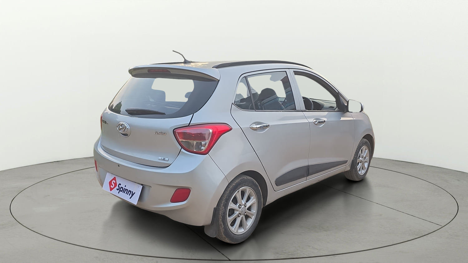 Used 2015 Hyundai Grand i10 Asta 1.2 Kappa VTVT Petrol Manual exterior RIGHT REAR CORNER VIEW