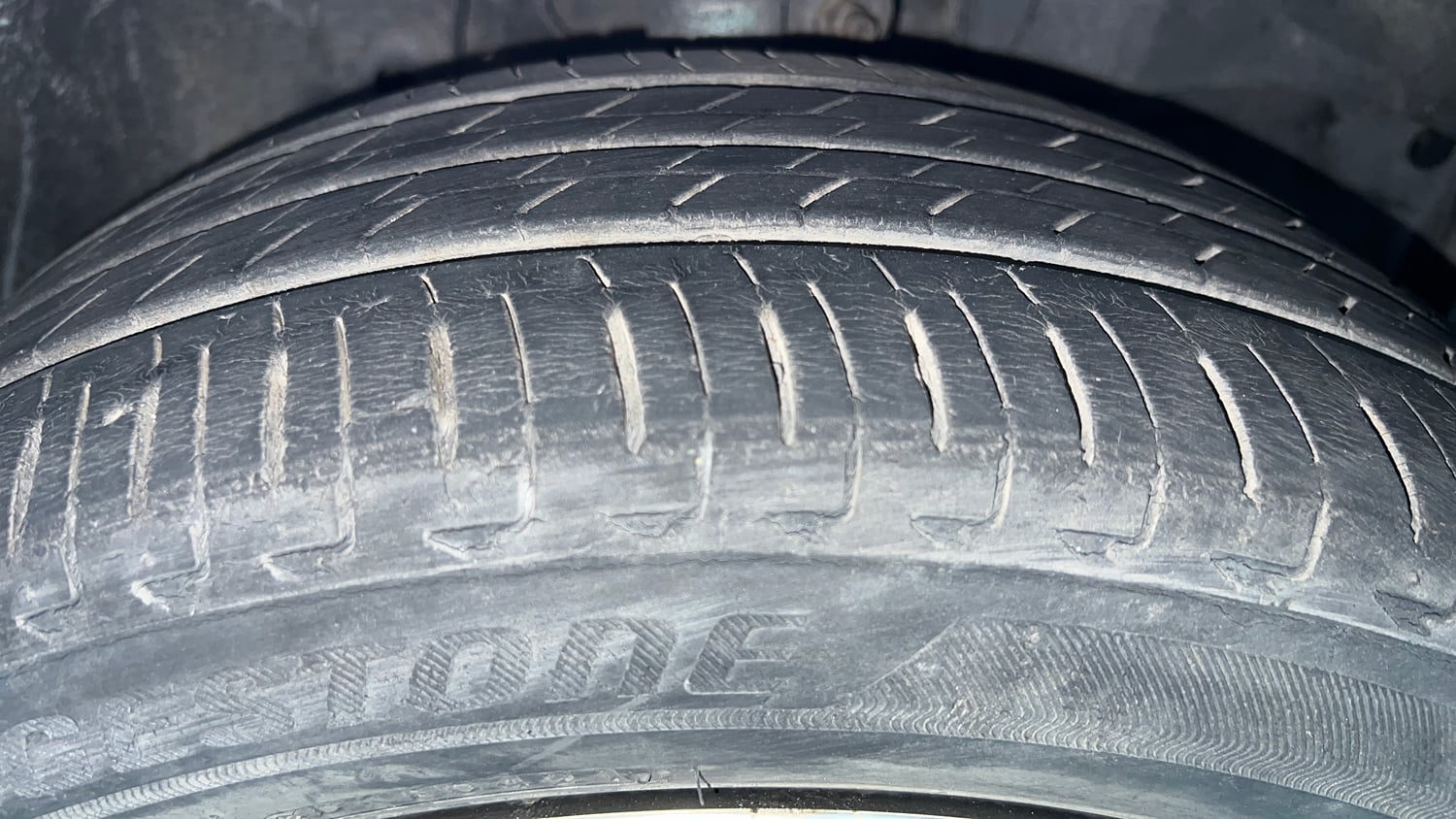 Used 2021 Honda City ZX Petrol Petrol Manual tyres RIGHT FRONT TYRE TREAD VIEW