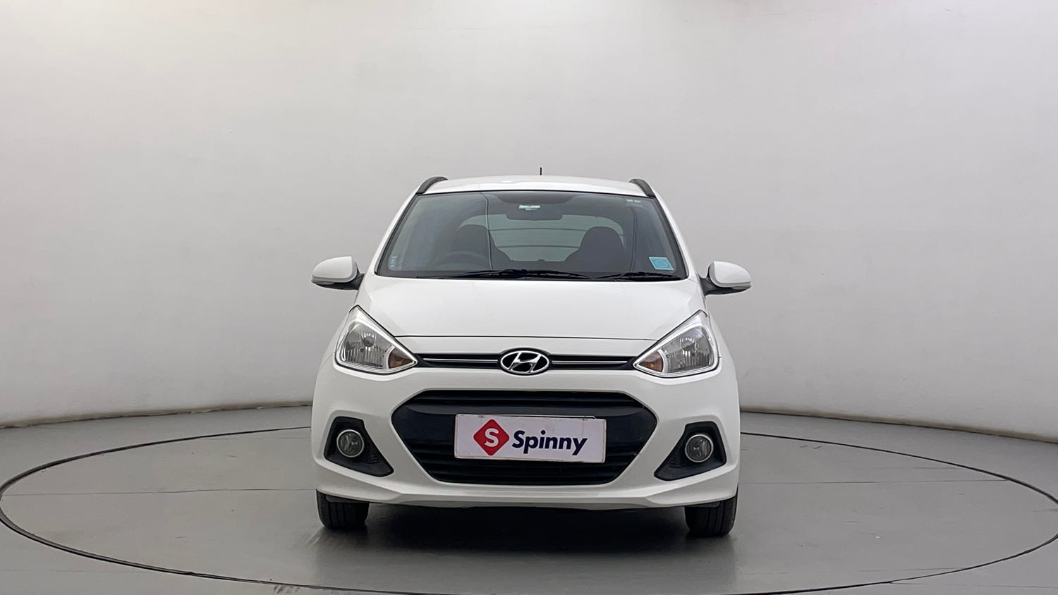Used 2015 Hyundai Grand i10 Sportz 1.2 Kappa VTVT Petrol Manual exterior FRONT VIEW