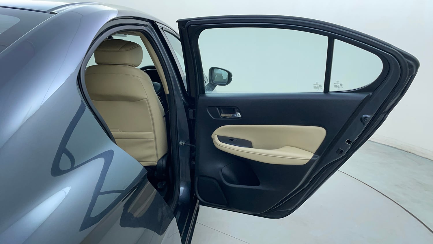 Used 2022 Honda City ZX CVT Petrol Petrol Automatic interior RIGHT REAR DOOR OPEN VIEW