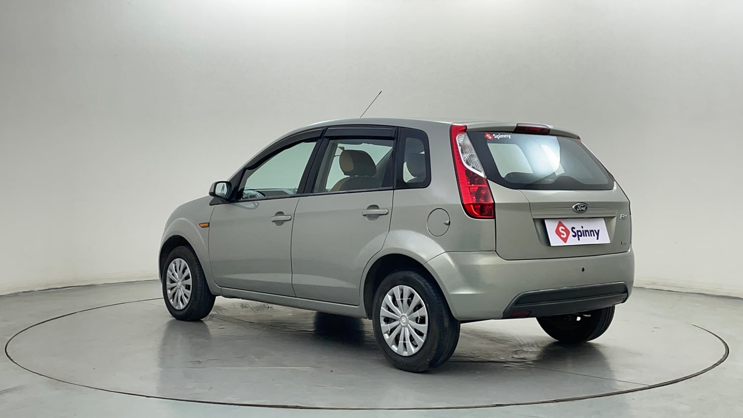 Used 2012 Ford Figo Duratorq Diesel EXI 1.4 Diesel Manual exterior LEFT REAR CORNER VIEW