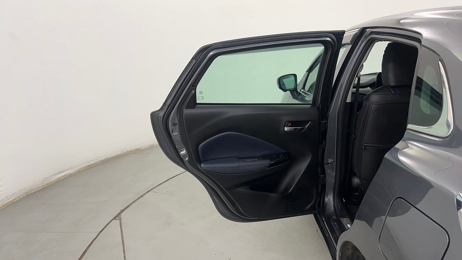 Used 2025 Maruti Suzuki Baleno Alpha AGS Petrol Automatic interior LEFT REAR DOOR OPEN VIEW