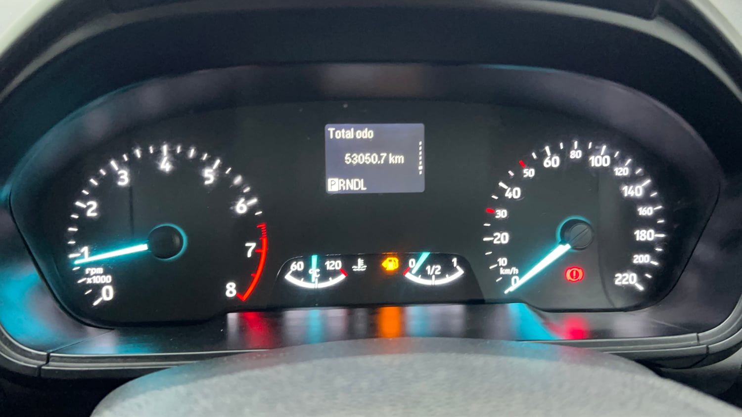 Used 2018 Ford EcoSport Trend + 1.5L Ti-VCT AT Petrol Automatic interior CLUSTERMETER VIEW