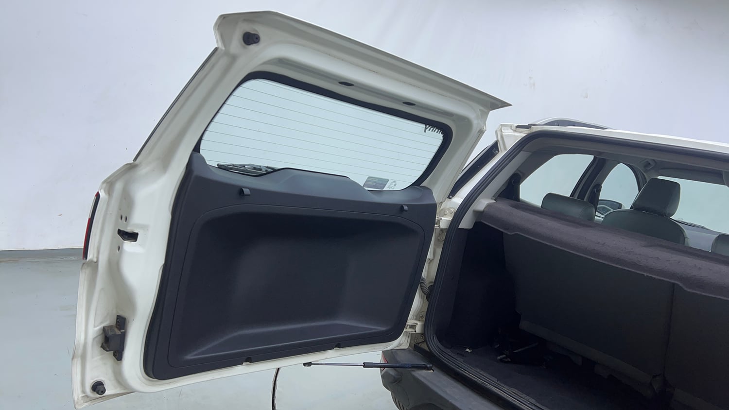 Used 2017 Ford EcoSport Trend+ 1.5L TDCi Diesel Manual interior DICKY DOOR OPEN VIEW