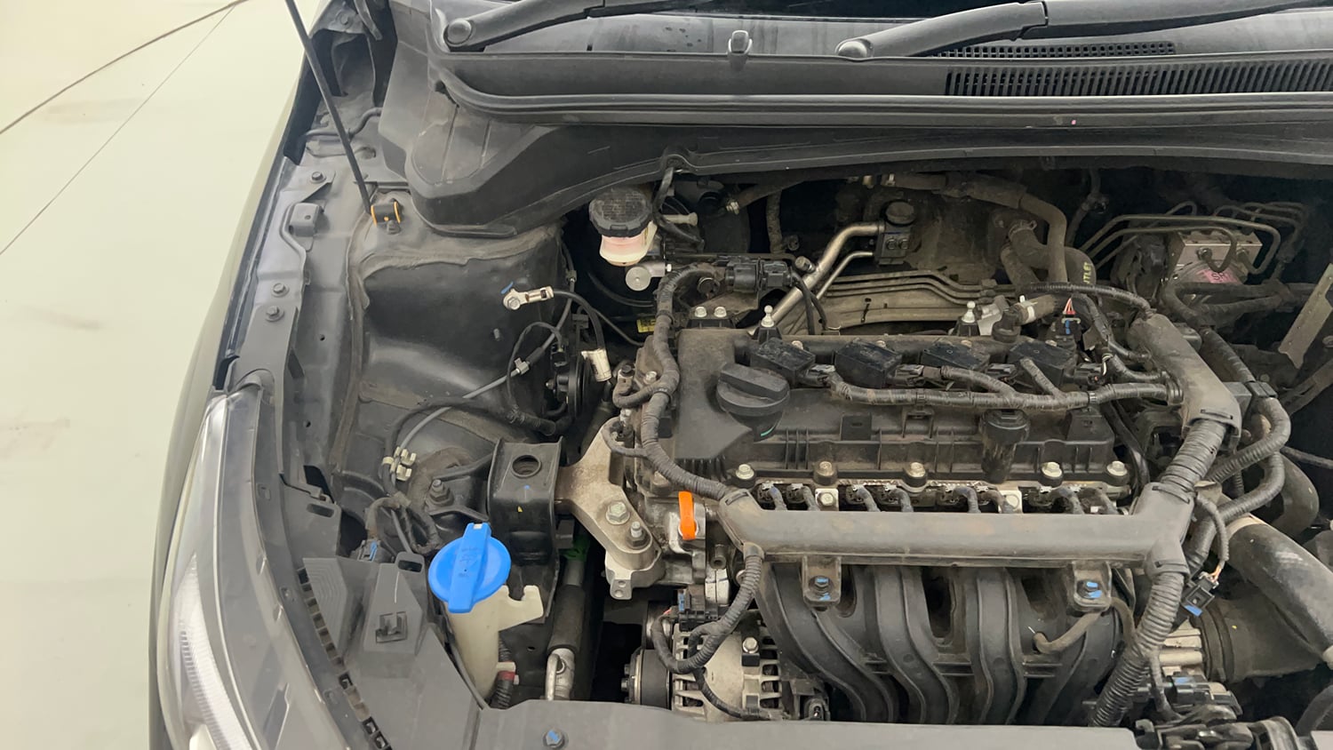 Used 2024 Hyundai New i20 Asta (O) 1.2 IVT Petrol Automatic engine ENGINE RIGHT SIDE VIEW