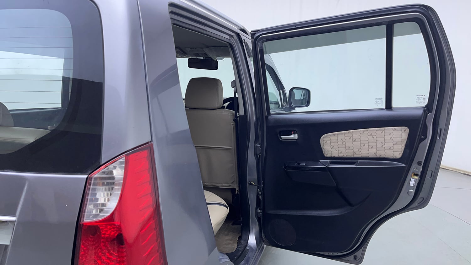 Used 2020 Maruti Suzuki Wagon R 1.0 VXI AMT Petrol Automatic interior RIGHT REAR DOOR OPEN VIEW