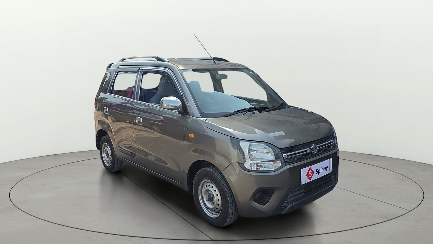 Used 2021 Maruti Suzuki Wagon R LXi 1.0 CNG Cng Manual exterior RIGHT FRONT CORNER VIEW
