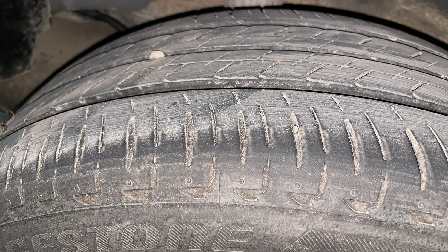 Used 2022 Honda City ZX CVT Petrol Petrol Automatic tyres RIGHT REAR TYRE TREAD VIEW