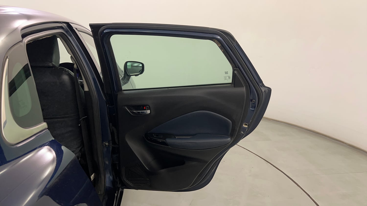Used 2022 Maruti Suzuki Baleno Alpha MT Petrol Manual interior RIGHT REAR DOOR OPEN VIEW
