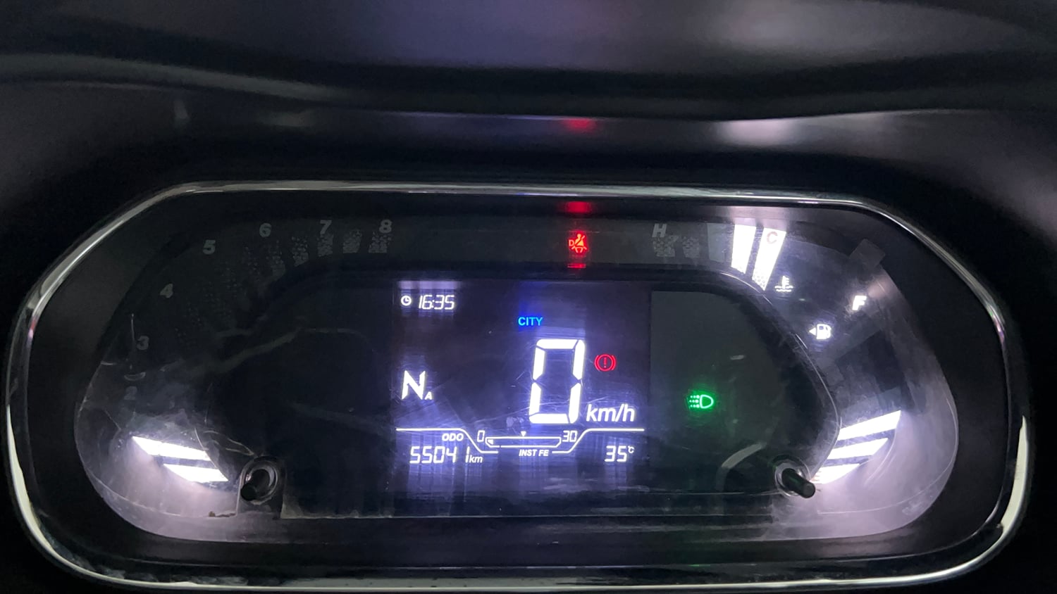 Used 2022 Tata Nexon XMA Plus (S) Diesel Diesel Automatic interior CLUSTERMETER VIEW