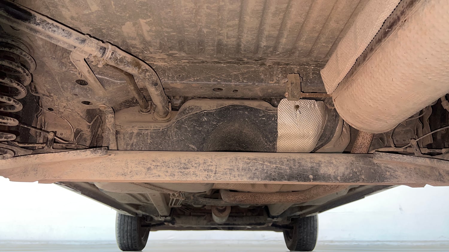 Used 2018 Ford EcoSport Trend + 1.5L Ti-VCT AT Petrol Automatic extra REAR UNDERBODY VIEW (TAKEN FROM REAR)