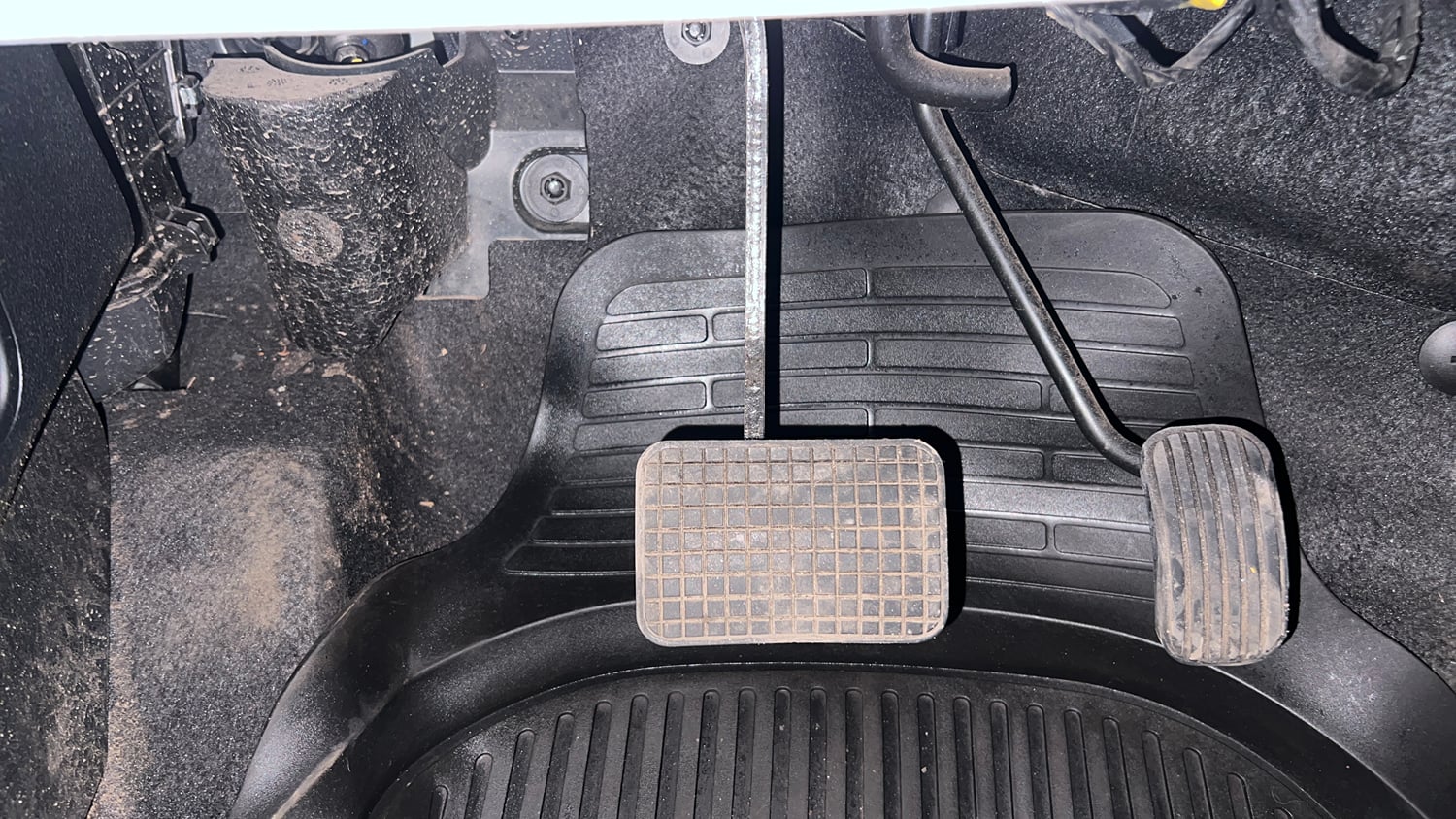 Used 2023 Tata Tiago XZA Plus Petrol Automatic interior PEDALS VIEW