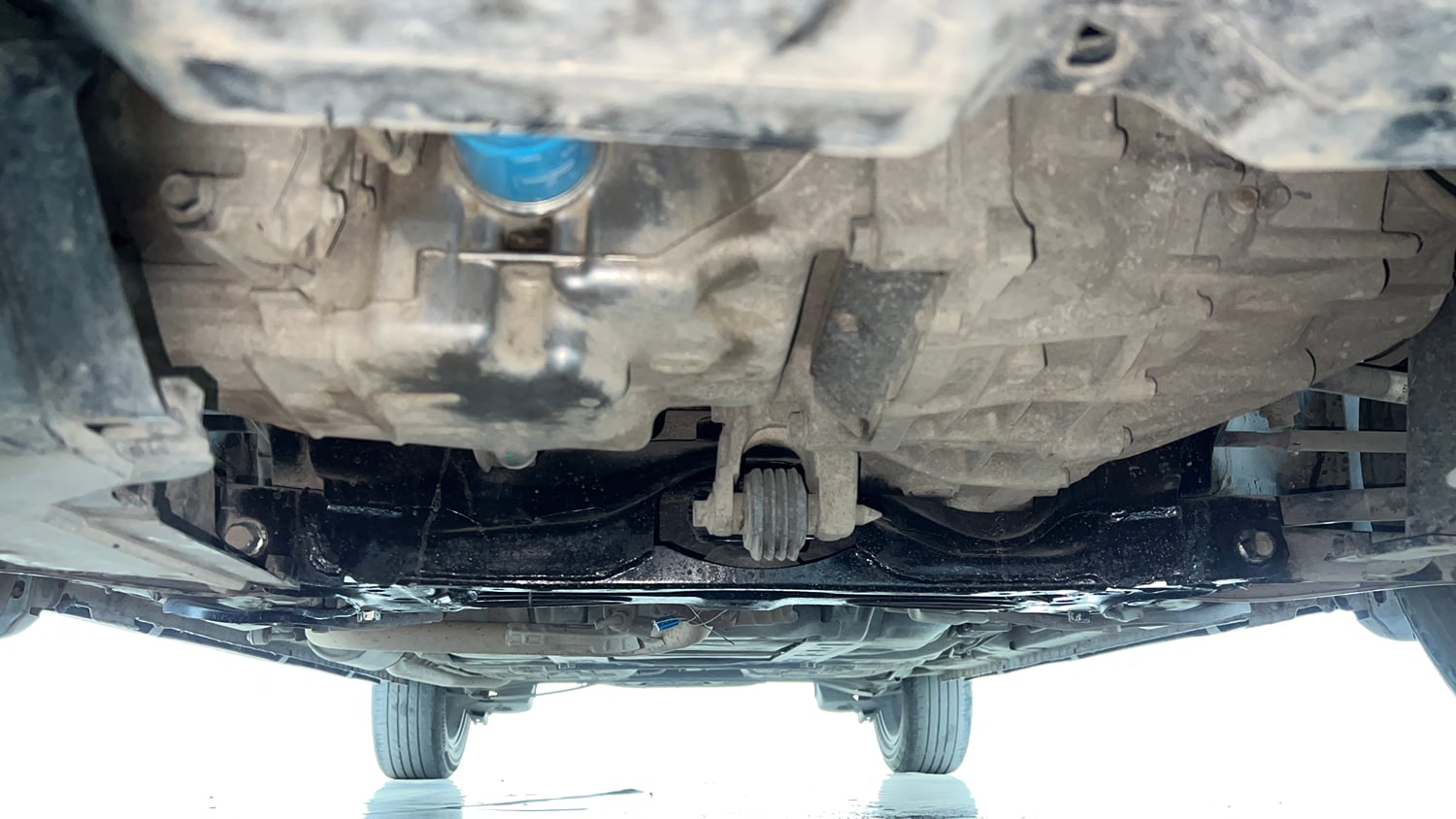 Used 2018 Honda WR-V S MT Petrol Petrol Manual extra FRONT LEFT UNDERBODY VIEW