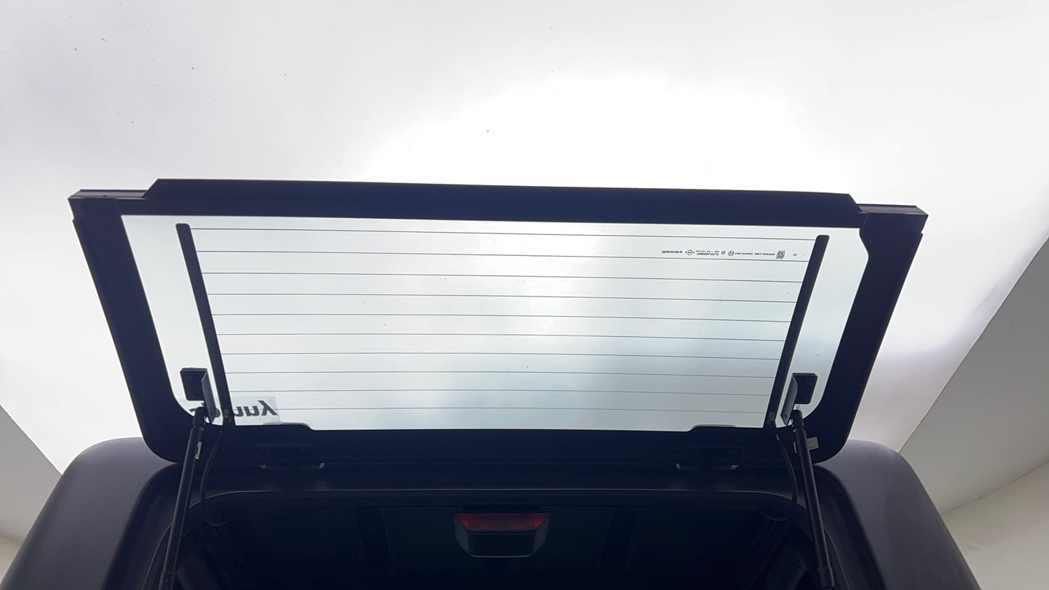 Used 2023 Mahindra Thar LX Hard Top Petrol MT 4WD Petrol Manual interior DICKY DOOR OPEN VIEW