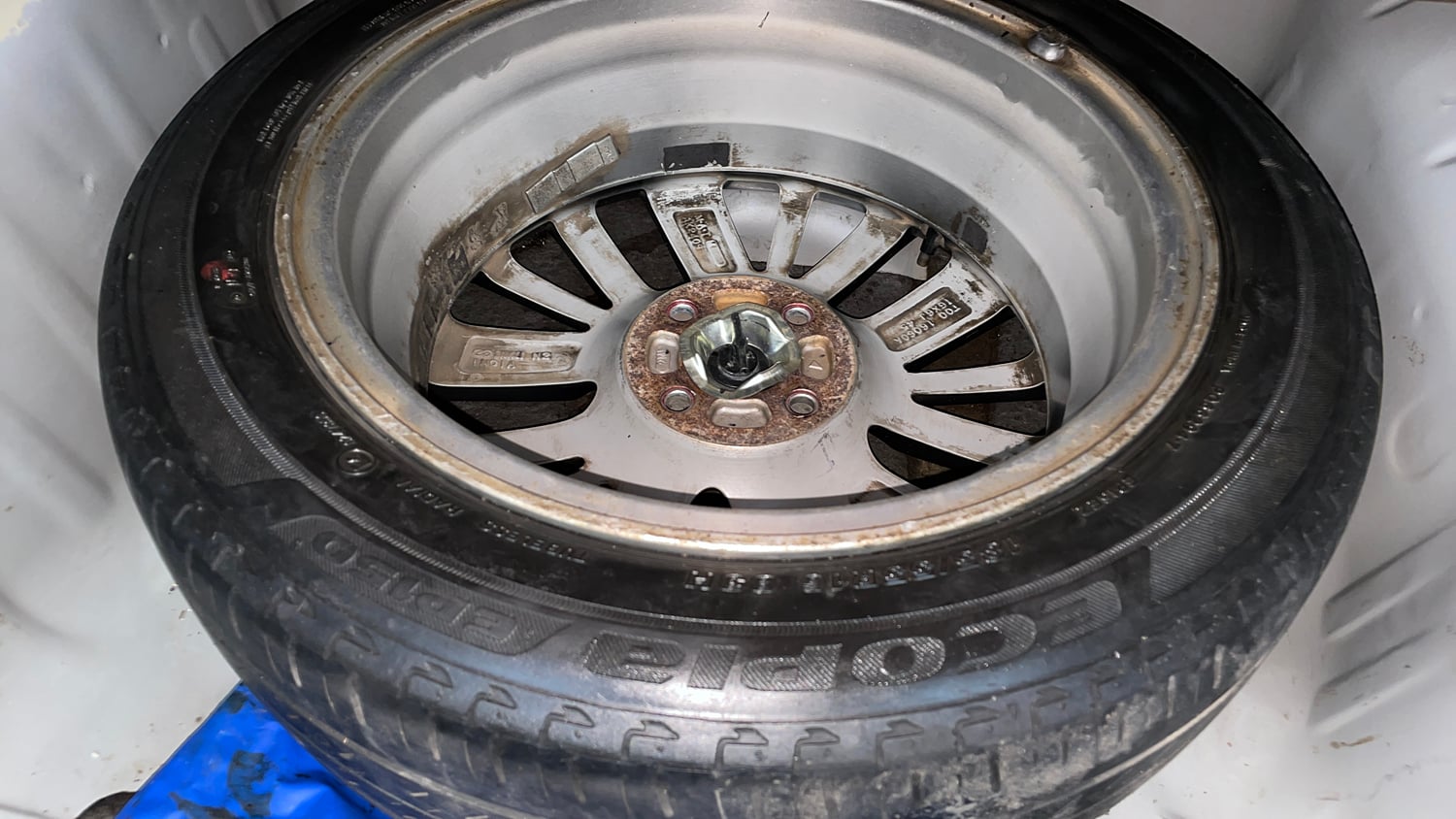 Used 2021 Honda City ZX CVT Petrol Petrol Automatic tyres SPARE TYRE VIEW