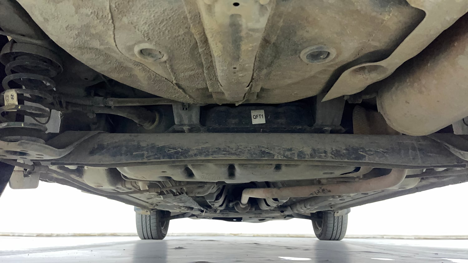 Used 2021 Hyundai Venue S Plus 1.2 Petrol Petrol Manual extra REAR UNDERBODY VIEW (TAKEN FROM REAR)