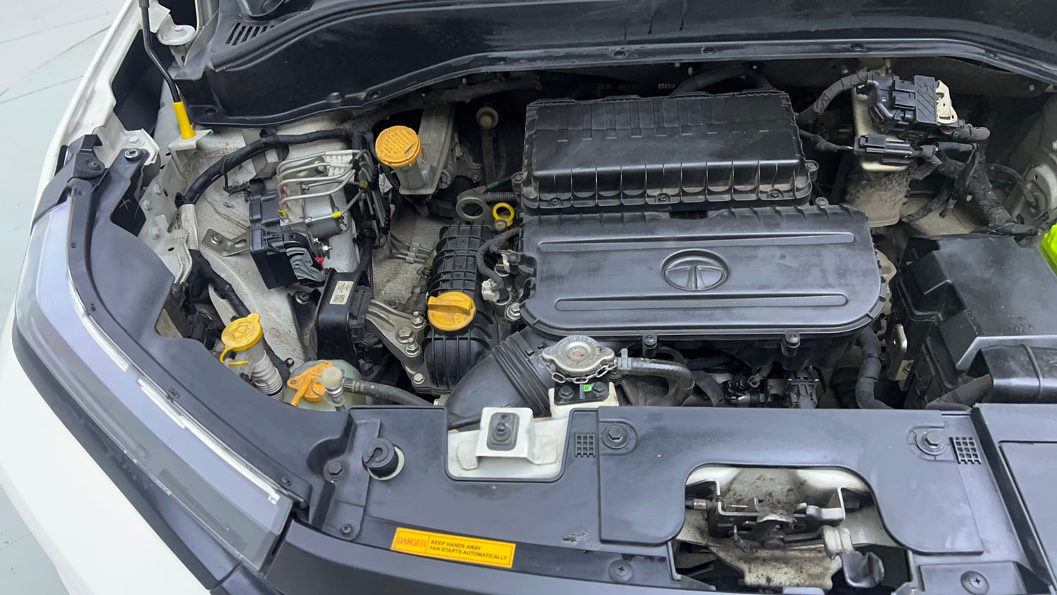 Used 2023 Tata Punch Adventure Rhythm Pack AMT Petrol Automatic engine ENGINE RIGHT SIDE VIEW