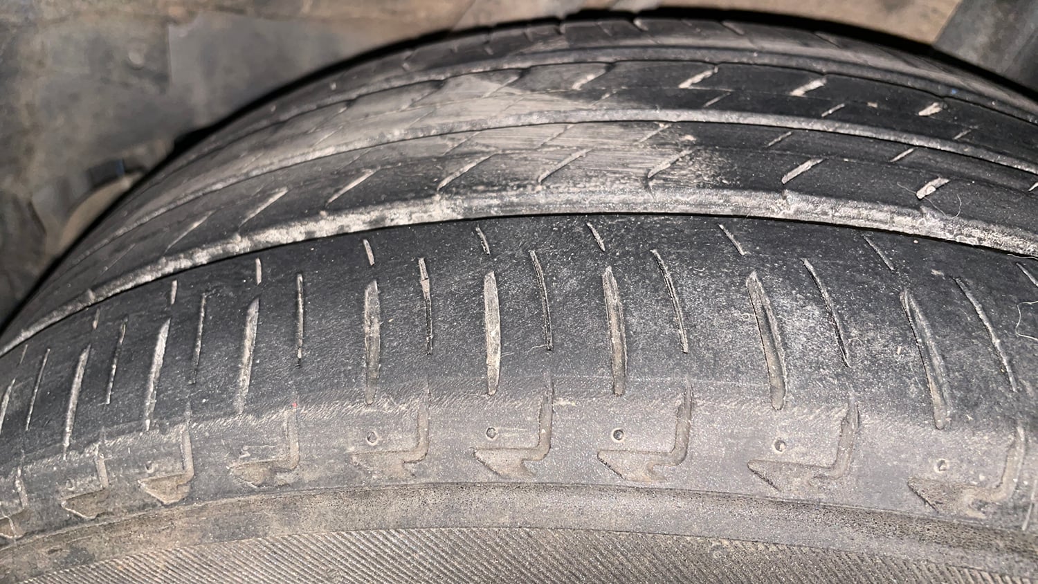 Used 2022 Honda City ZX CVT Petrol Petrol Automatic tyres LEFT REAR TYRE TREAD VIEW