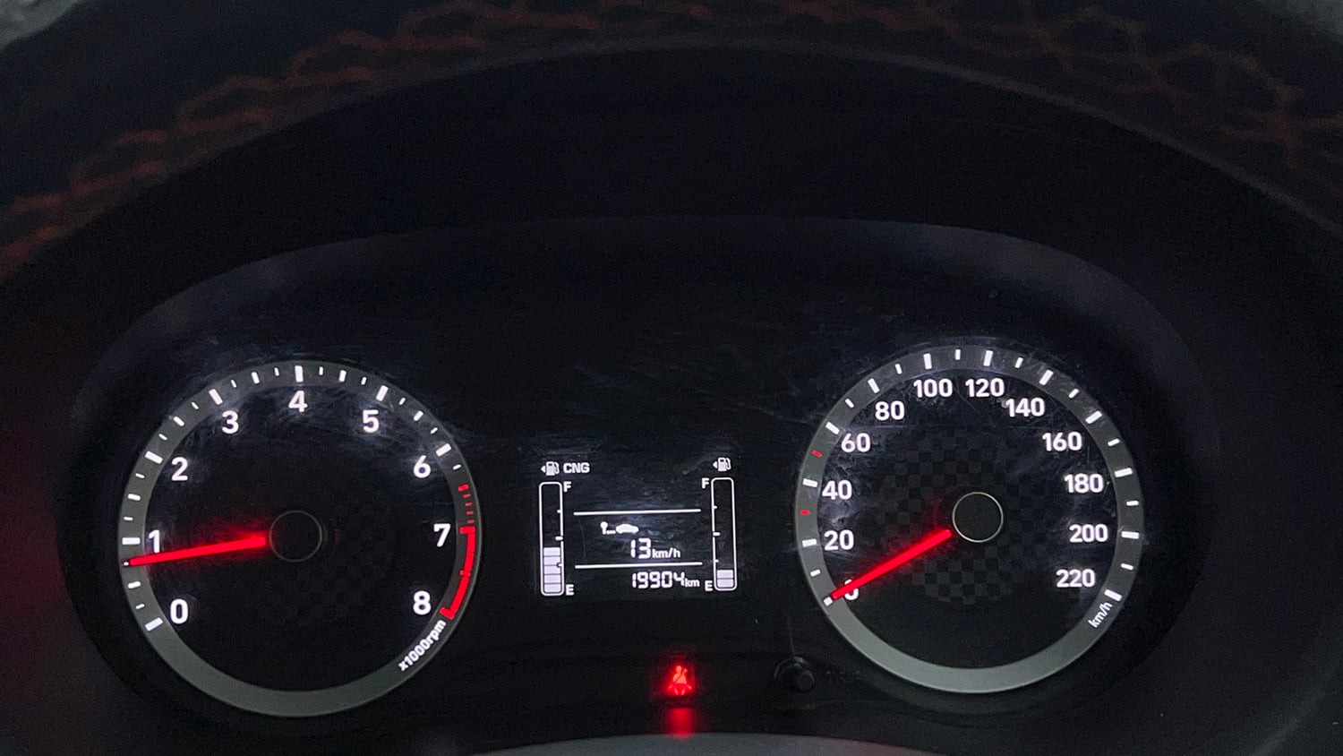 Used 2021 Hyundai Grand i10 Nios Magna 1.2 Kappa VTVT CNG Cng Manual interior CLUSTERMETER VIEW