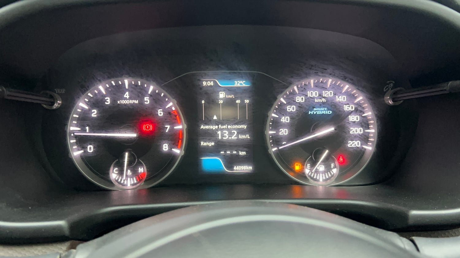 Used 2022 Maruti Suzuki Brezza ZXi Petrol Manual interior CLUSTERMETER VIEW