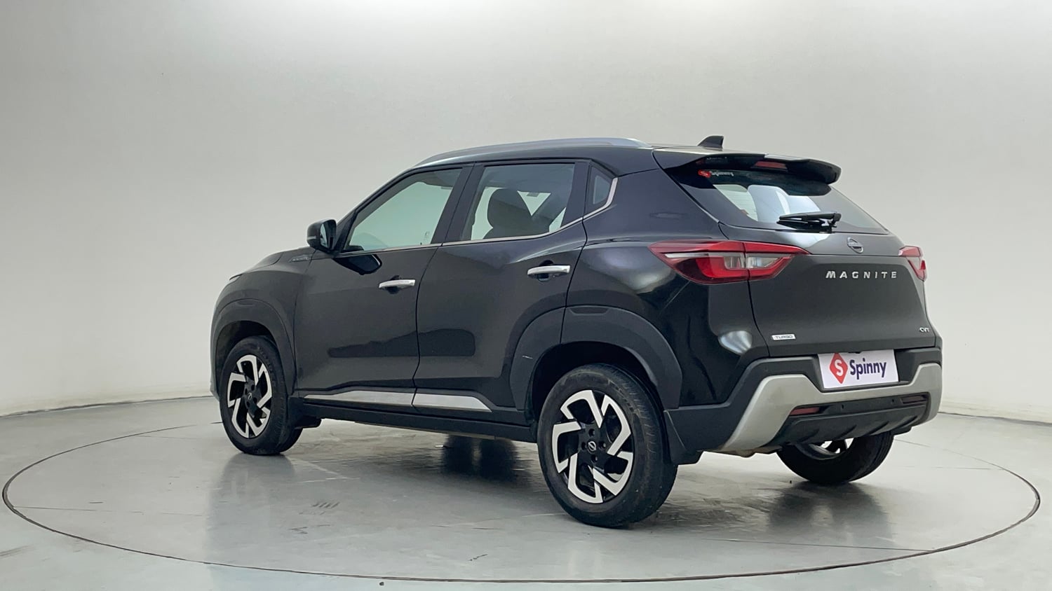 Used 2022 Nissan Magnite XV Premium Turbo CVT Petrol Automatic exterior LEFT REAR CORNER VIEW