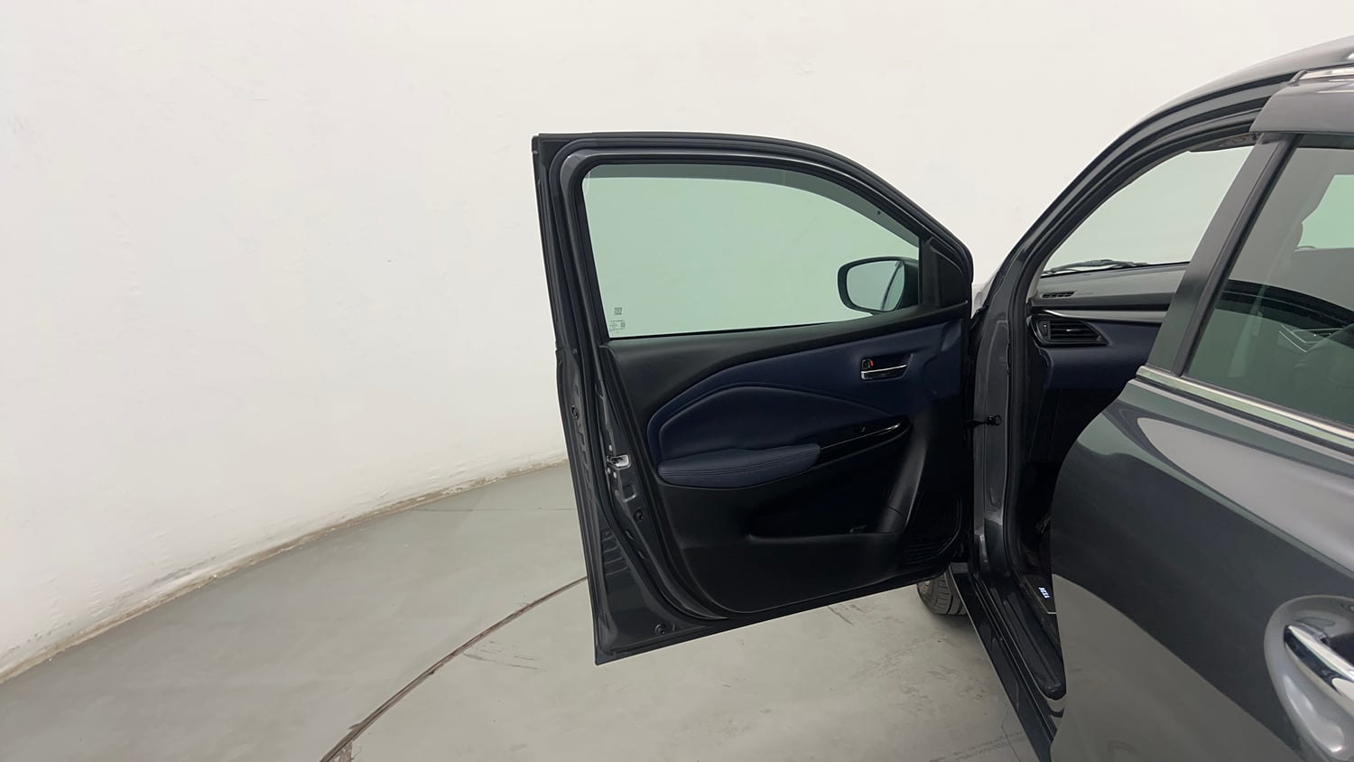 Used 2025 Maruti Suzuki Baleno Alpha AGS Petrol Automatic interior LEFT FRONT DOOR OPEN VIEW
