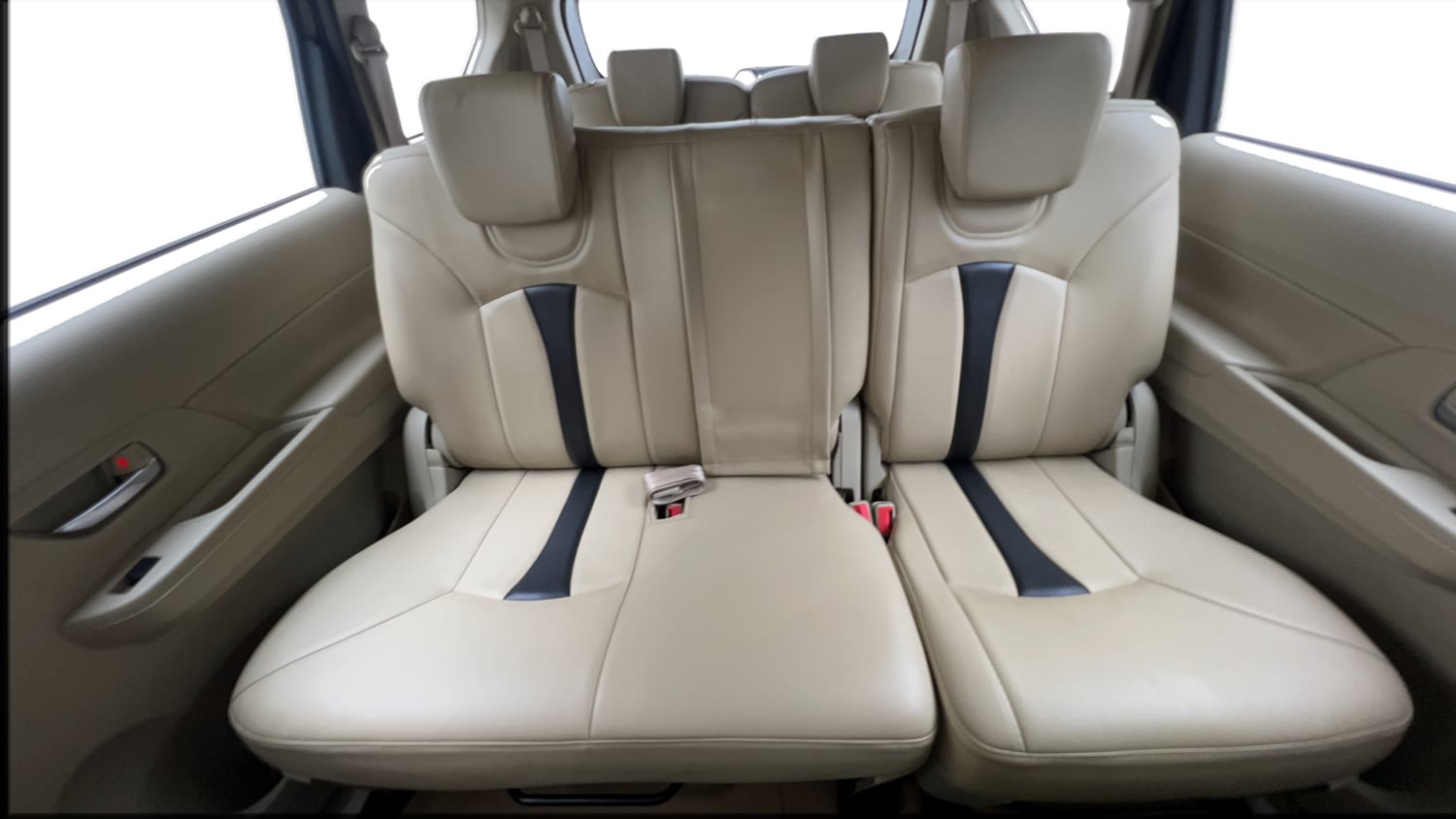 Used 2023 Maruti Suzuki Ertiga ZXi Plus Petrol Manual interior REAR SEAT CONDITION VIEW