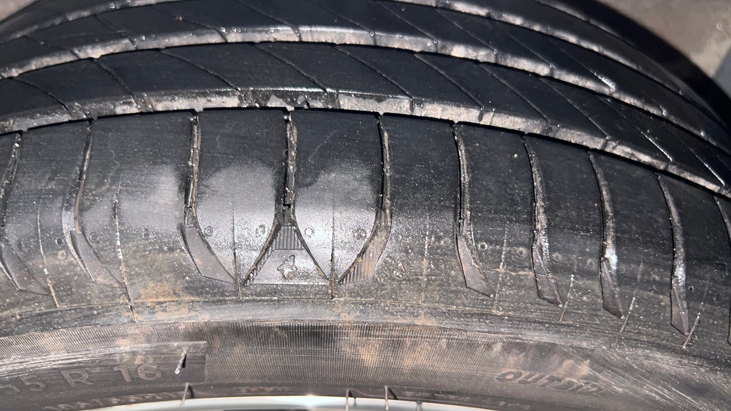 Used 2022 Honda City ZX CVT Petrol Petrol Automatic tyres LEFT REAR TYRE TREAD VIEW