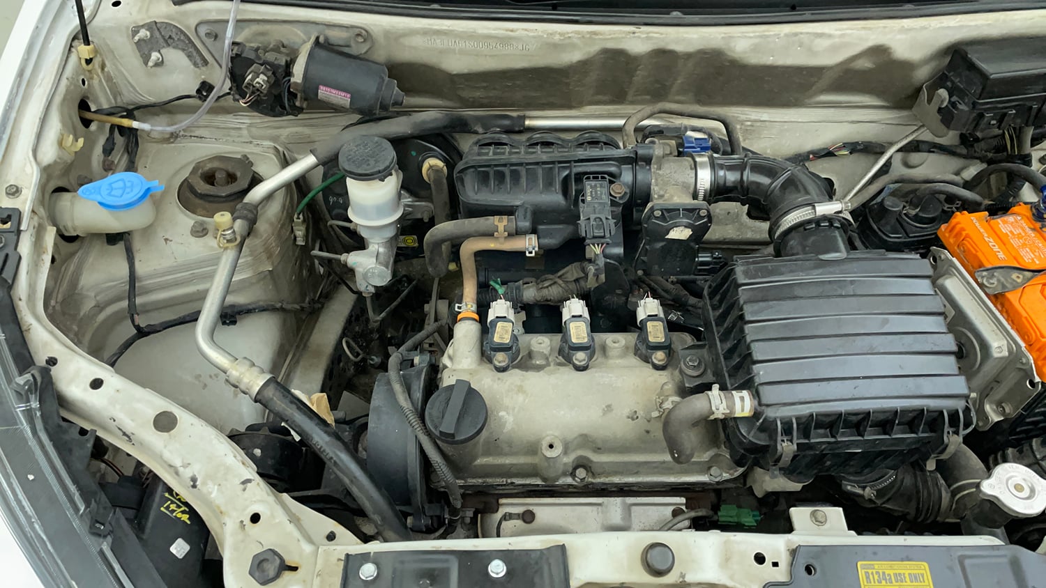 Used 2016 Maruti Suzuki Alto 800 LXi Petrol Manual engine ENGINE RIGHT SIDE VIEW