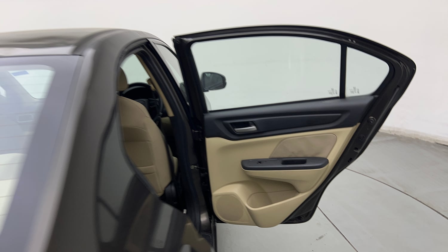 Used 2019 Honda Amaze 1.2 V CVT Petrol Petrol Automatic interior RIGHT REAR DOOR OPEN VIEW