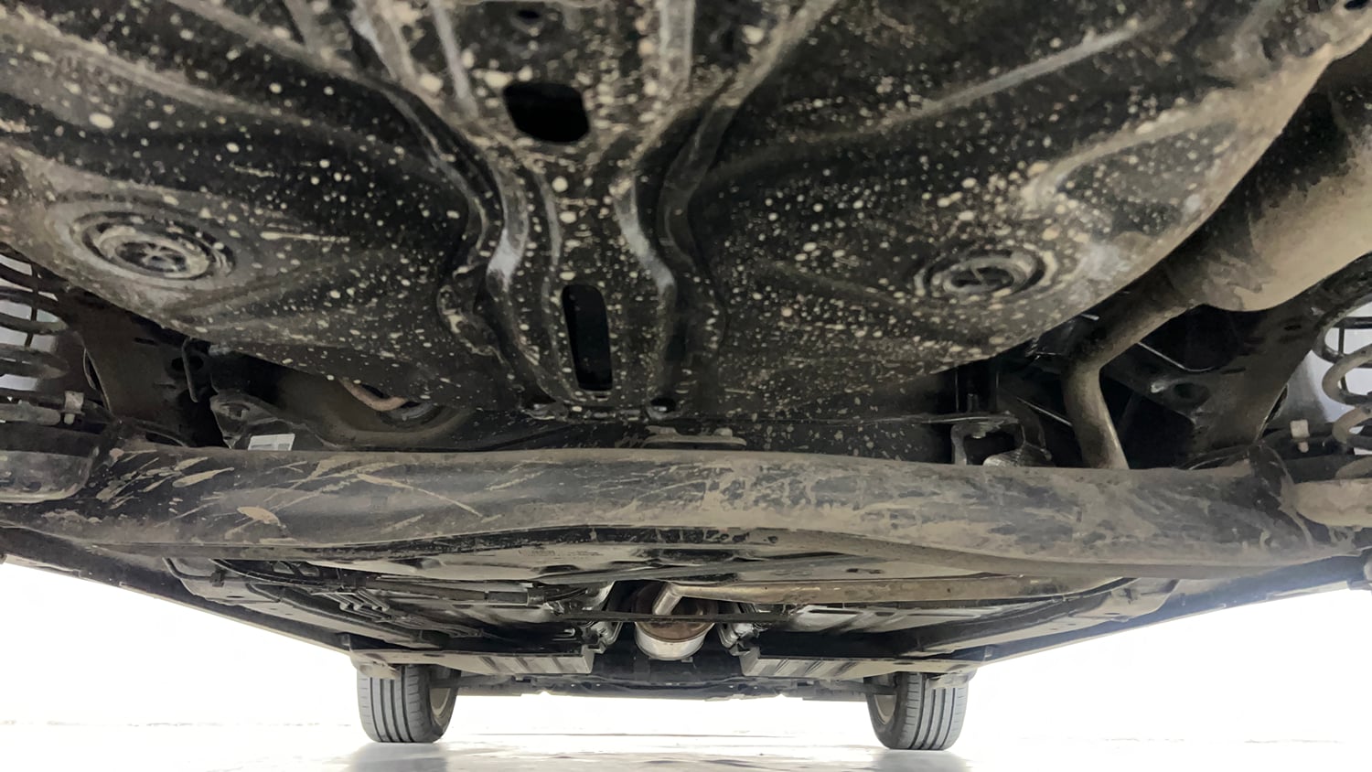 Used 2025 Maruti Suzuki Baleno Alpha AGS Petrol Automatic extra REAR UNDERBODY VIEW (TAKEN FROM REAR)