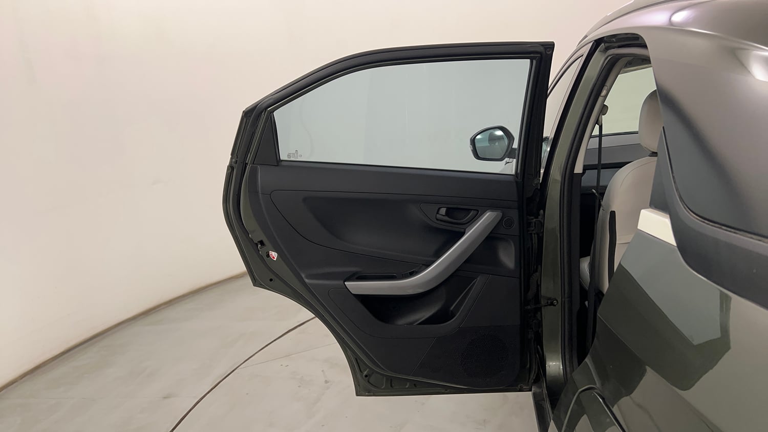 Used 2022 Tata Nexon XMA Plus (S) Diesel Diesel Automatic interior LEFT REAR DOOR OPEN VIEW