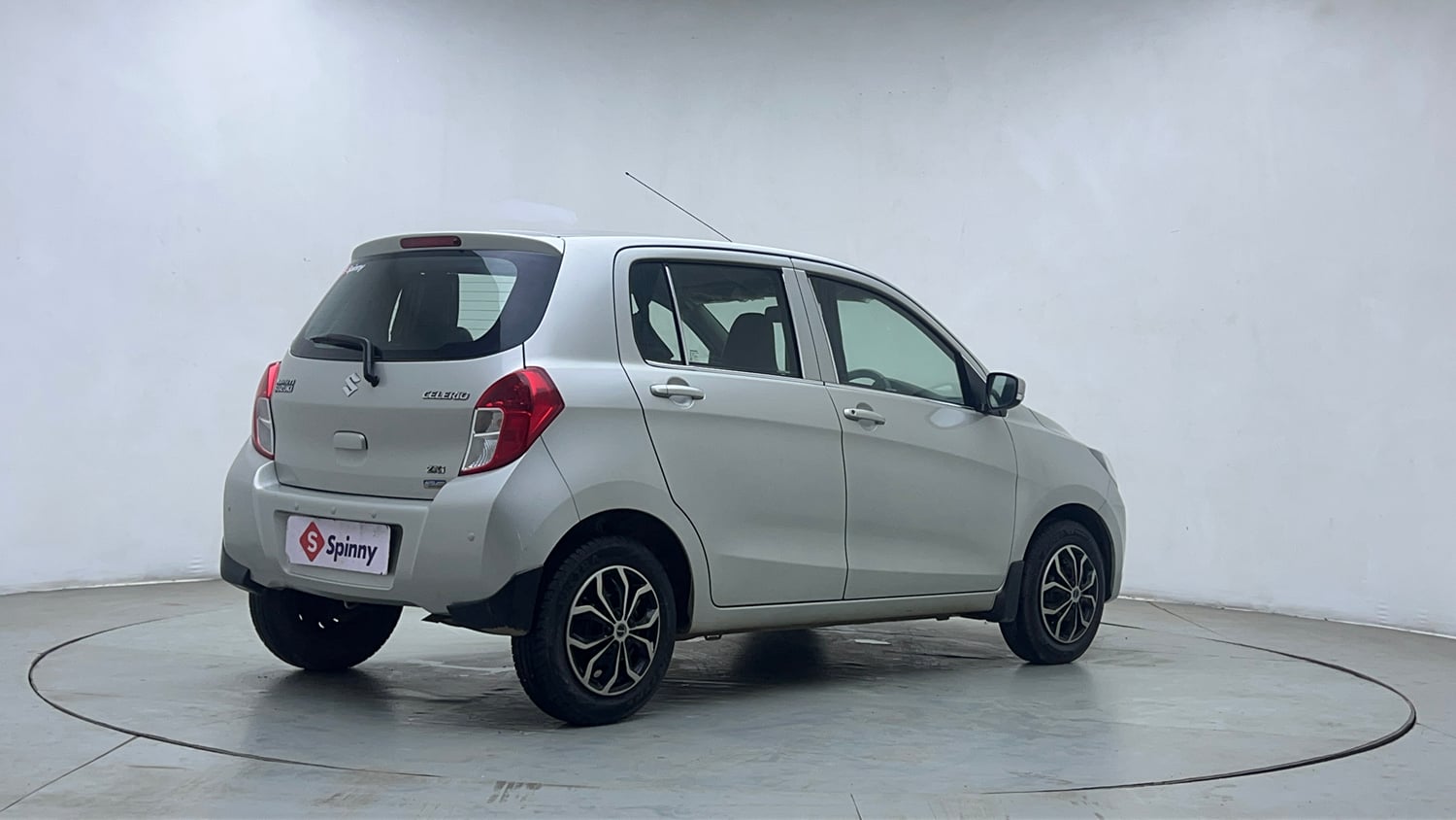 Used 2017 Maruti Suzuki Celerio ZXI (O) AMT Petrol Automatic exterior RIGHT REAR CORNER VIEW