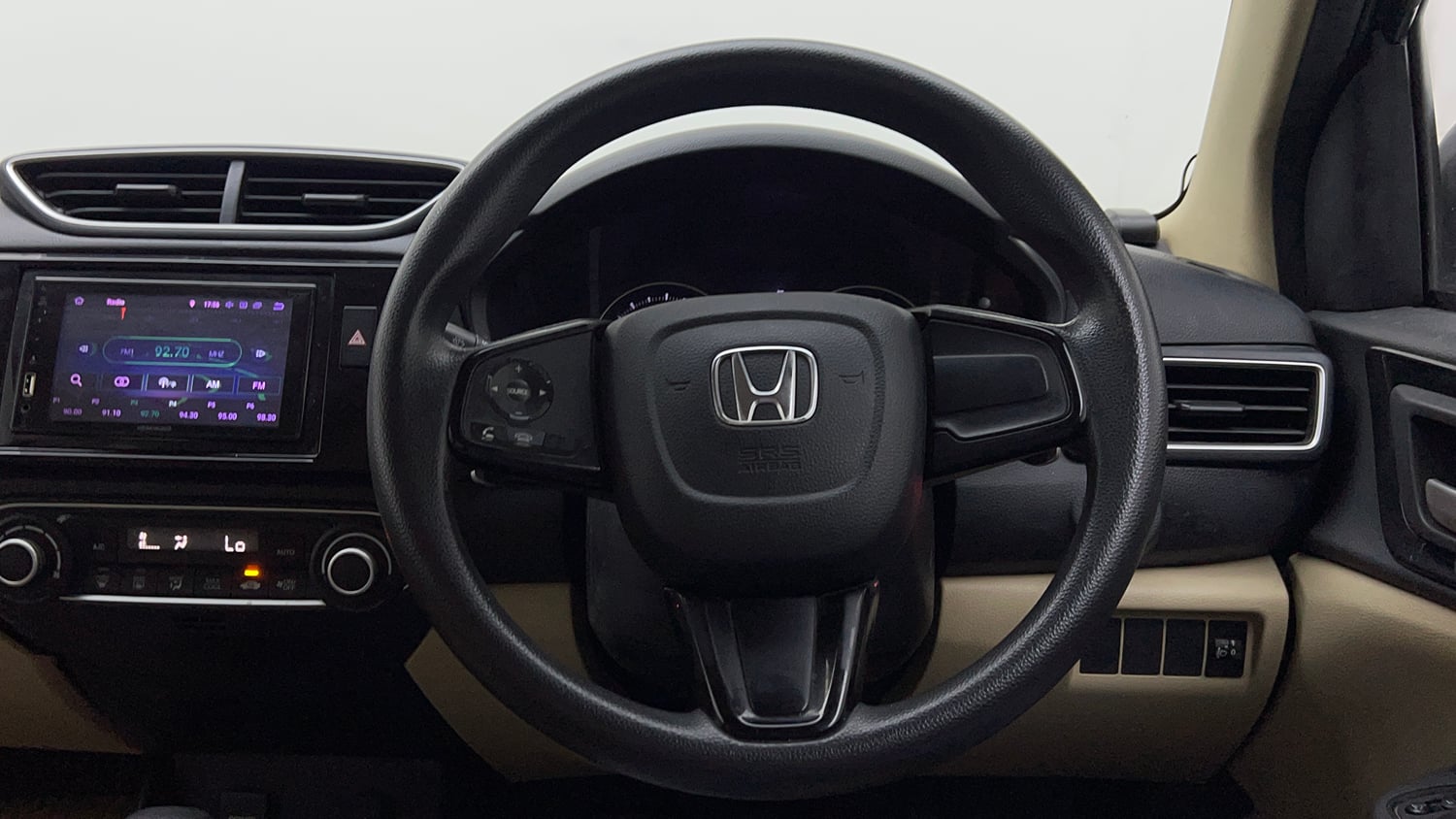 Used 2019 Honda Amaze 1.2 V CVT Petrol Petrol Automatic interior STEERING VIEW