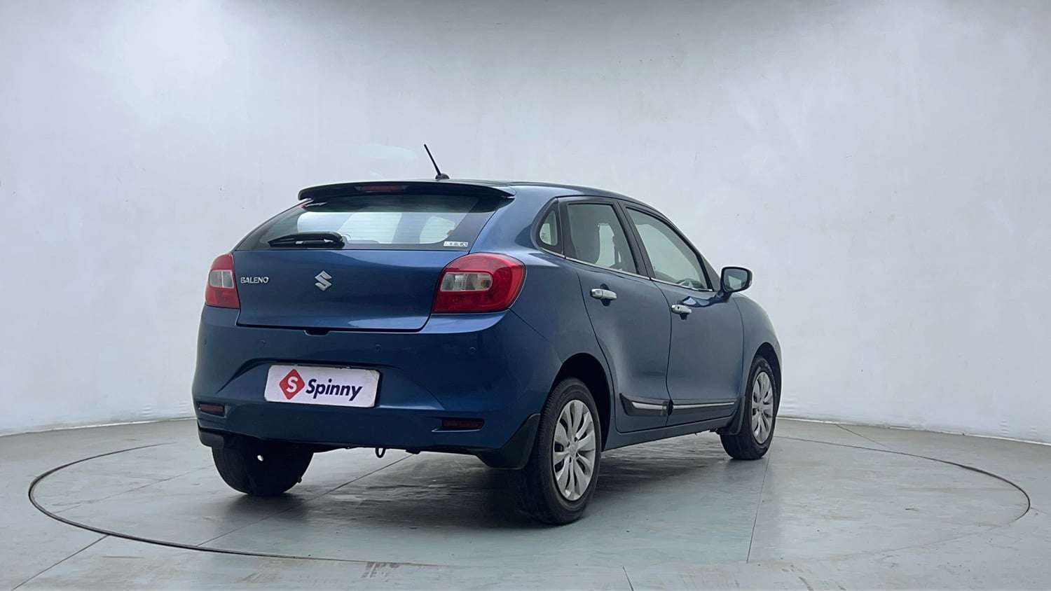 Used 2017 Maruti Suzuki Baleno Delta 1.2 Petrol Manual exterior RIGHT REAR CORNER VIEW