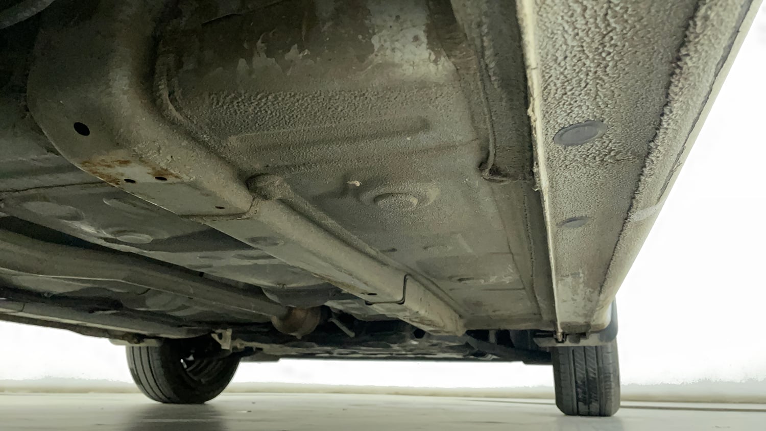 Used 2024 Hyundai Grand i10 Nios Sportz 1.2 Kappa VTVT Petrol Manual extra REAR RIGHT UNDERBODY VIEW
