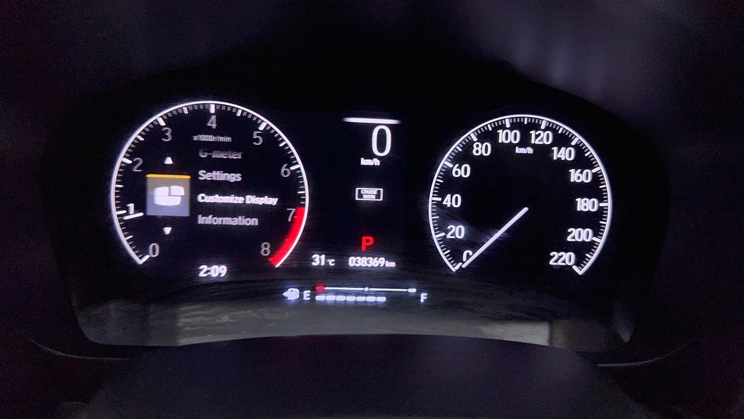 Used 2022 Honda City ZX CVT Petrol Petrol Automatic interior CLUSTERMETER VIEW