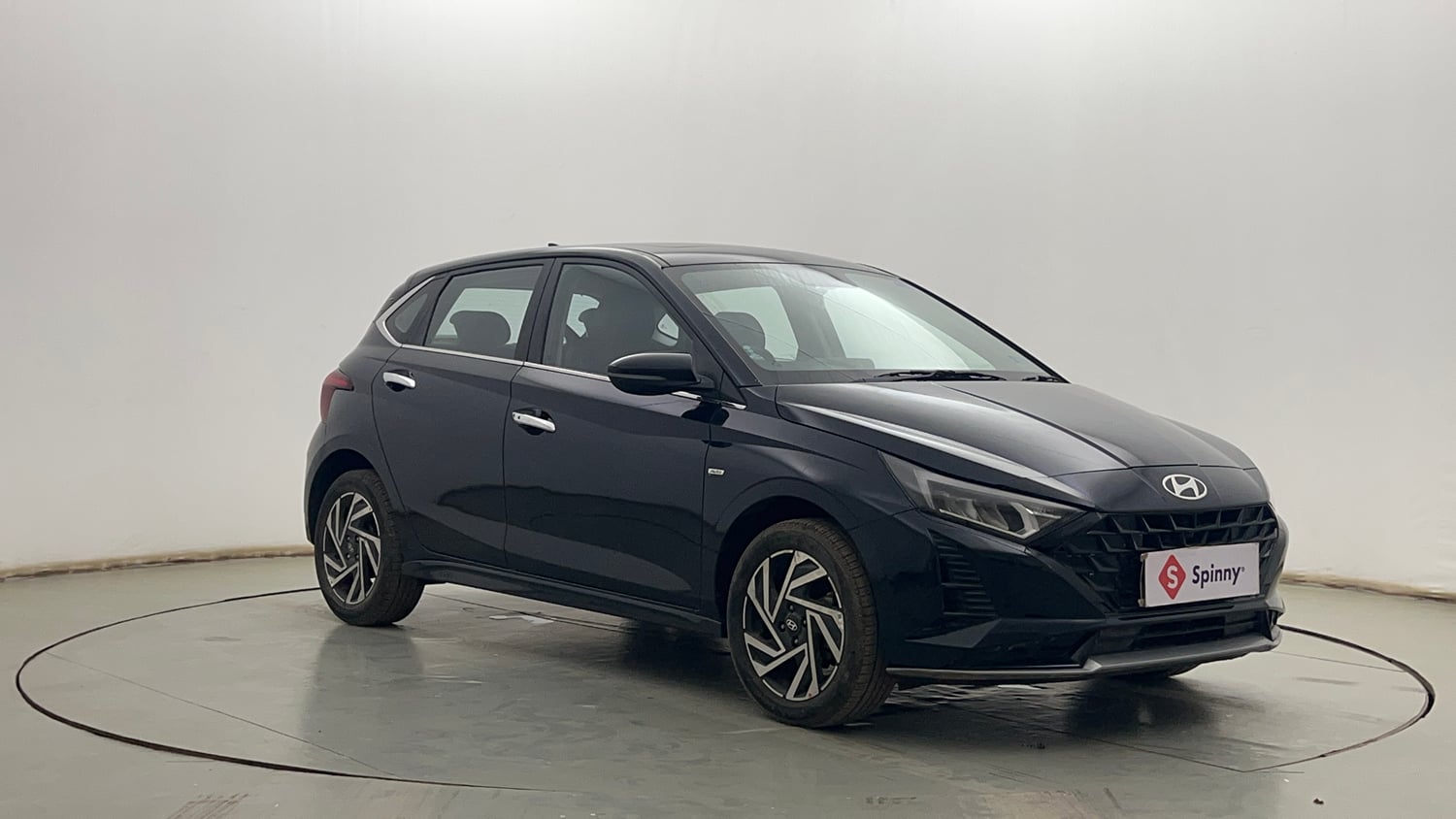 Used 2024 Hyundai New i20 Asta (O) 1.2 IVT Petrol Automatic exterior RIGHT FRONT CORNER VIEW