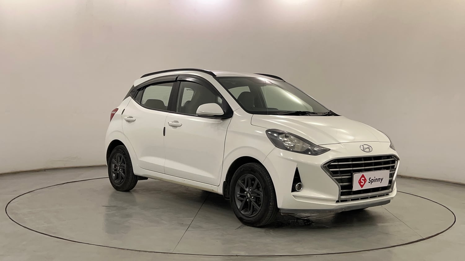 Used 2021 Hyundai Grand i10 Nios Sportz 1.2 Kappa VTVT CNG Cng Manual exterior RIGHT FRONT CORNER VIEW