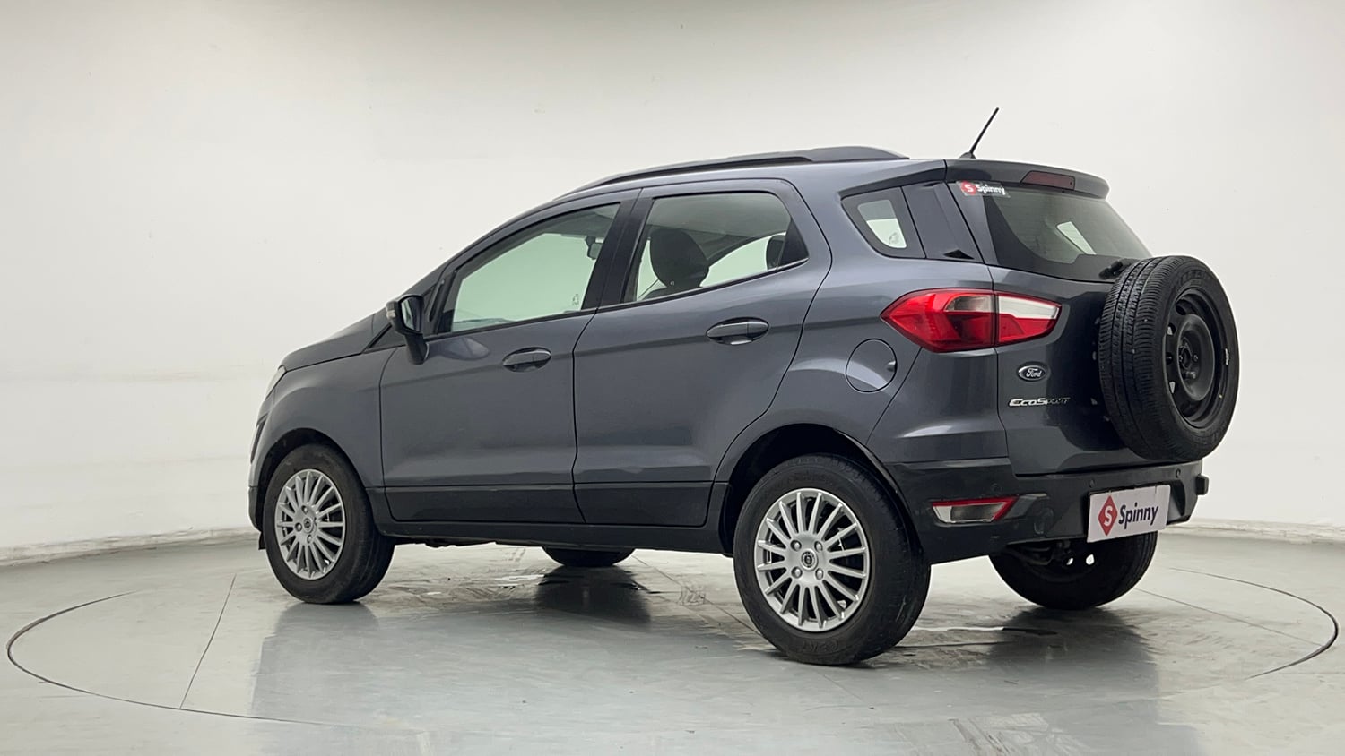 Used 2018 Ford EcoSport Trend + 1.5L Ti-VCT AT Petrol Automatic exterior LEFT REAR CORNER VIEW