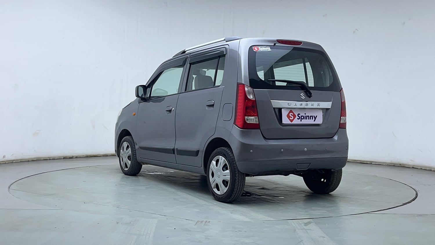 Used 2020 Maruti Suzuki Wagon R 1.0 VXI AMT Petrol Automatic exterior LEFT REAR CORNER VIEW