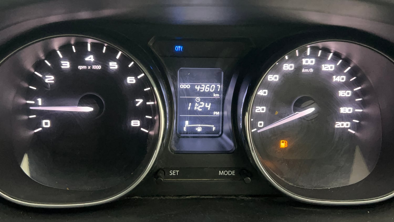 Used 2019 Tata Tiago Revotron XZ Petrol Manual interior CLUSTERMETER VIEW