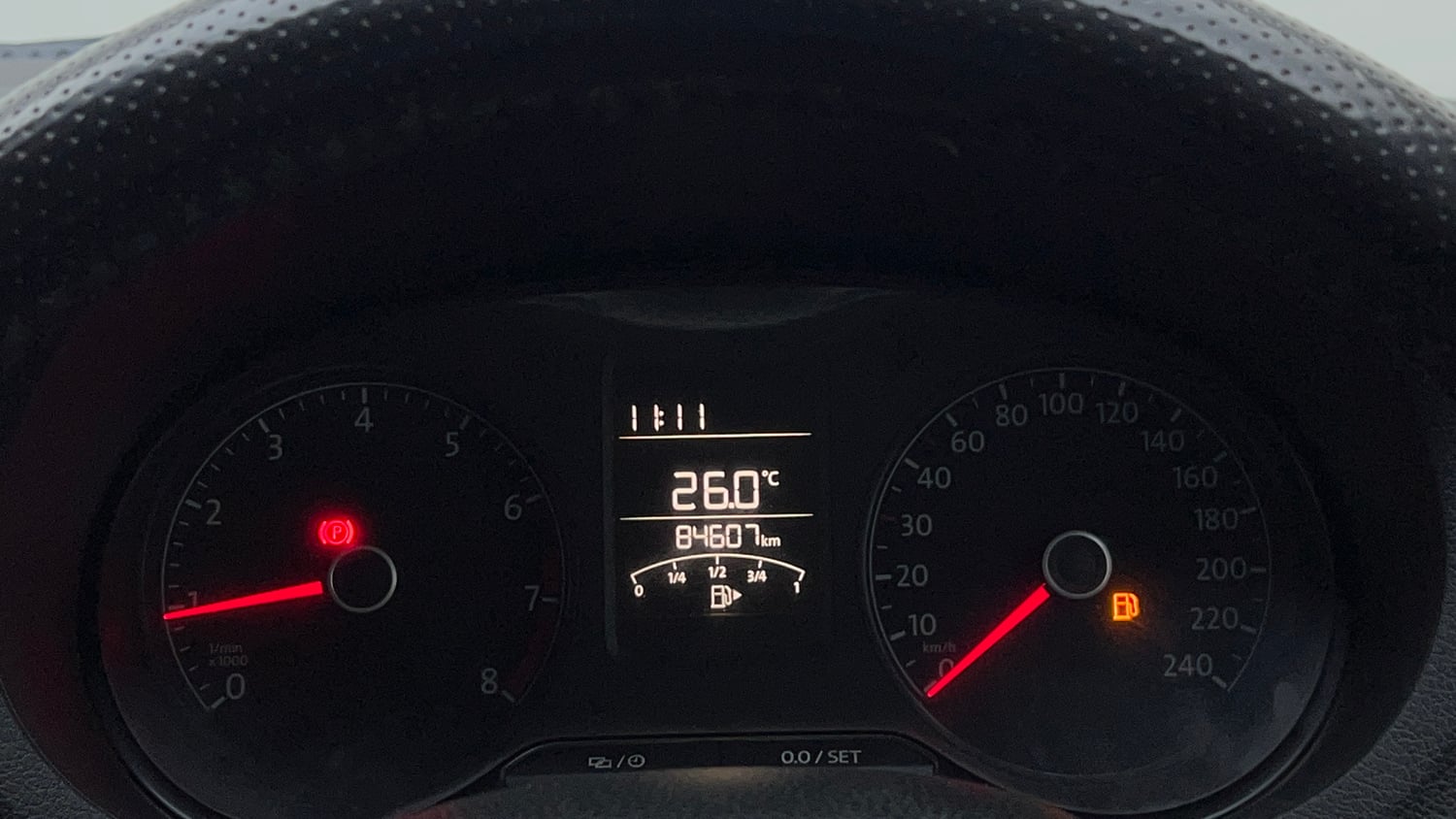 Used 2018 Volkswagen Polo Trendline 1.2L (P) Petrol Manual interior CLUSTERMETER VIEW